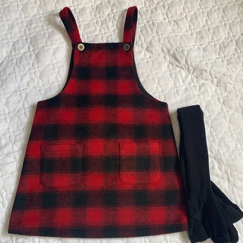Girls Overall Dress